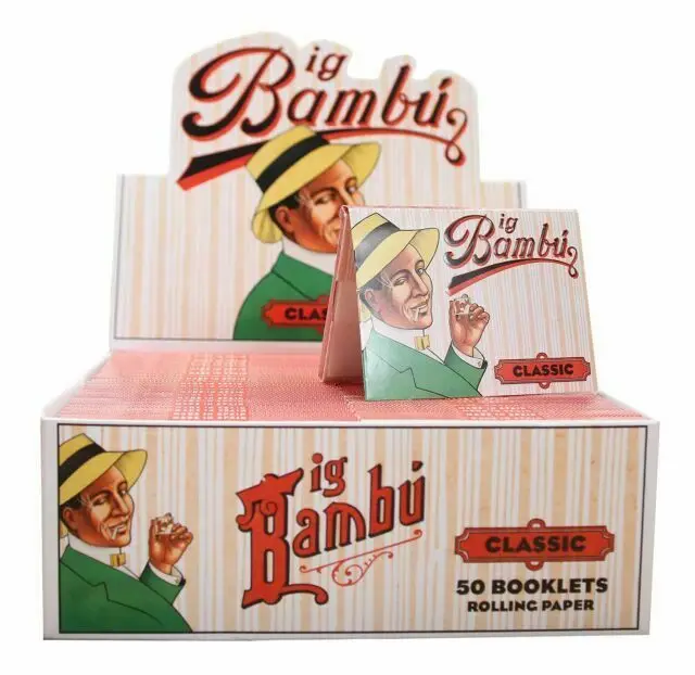 Big Bambu Papers / Bambu Rolling Paper / Premium Quality Bambu Classic  Smoking cigarette papers