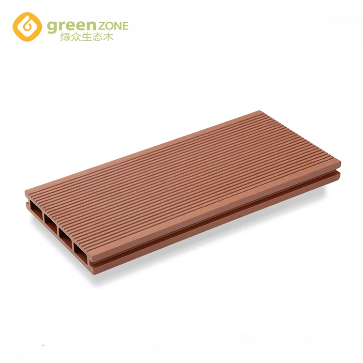 Anti-scratch composite deck outdoor tile eco decking wood grain