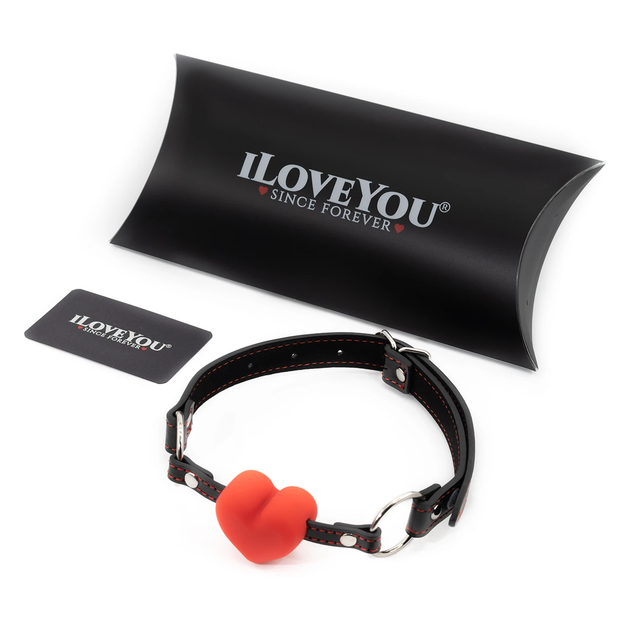 Kinky Valentine Silicone Heart Gag