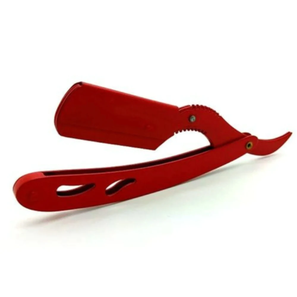  Профессиональная Бритва для парикмахера с прямыми краями и лезвиями из нержавеющей стали Мужская бритва волос античный инструмент бритья