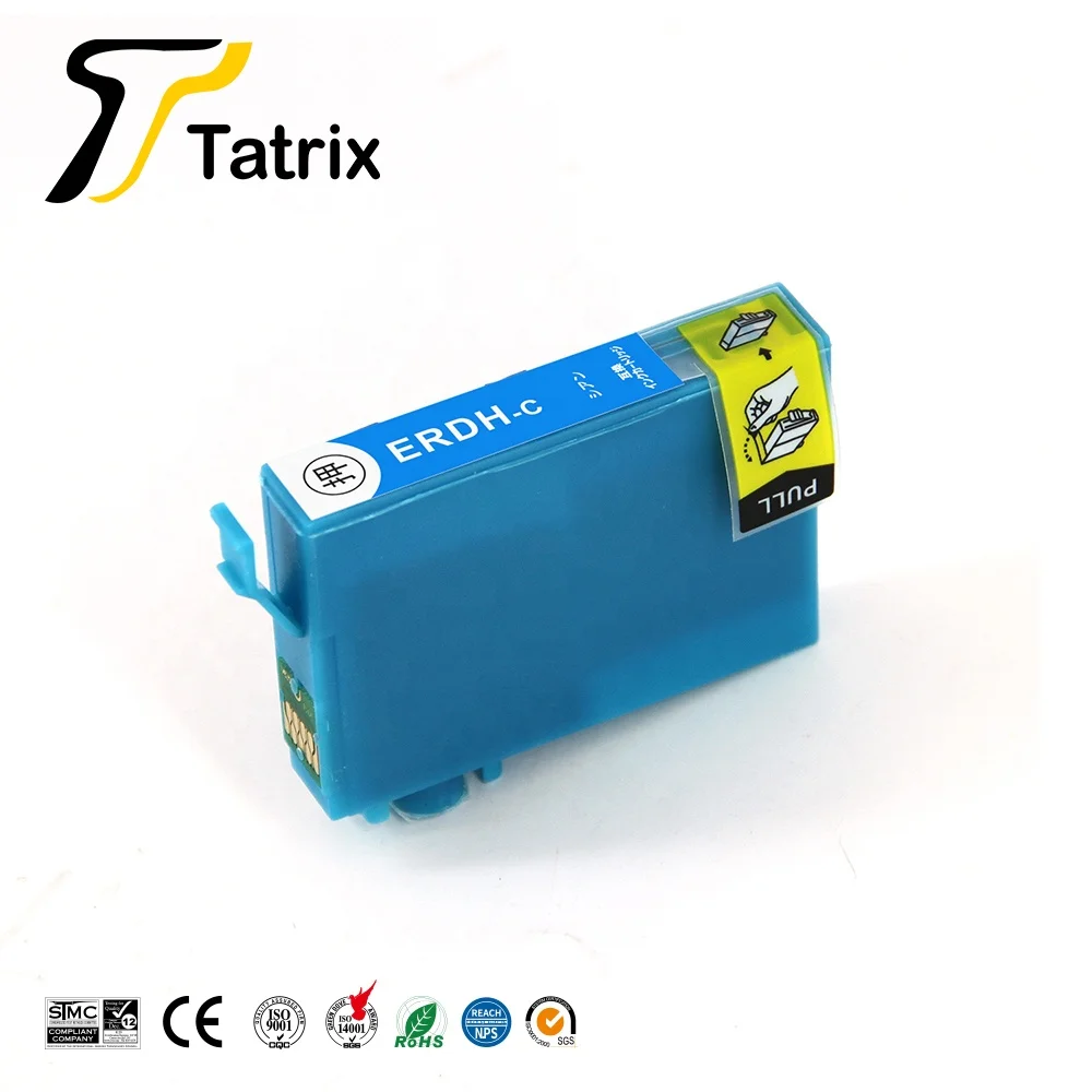 Tatrix RDH-BK-L RDH-BK RDH-C RDH-M RDH-Y Premium Color Compatible Printer Ink Cartridge for Epson PX-048A PX-049A