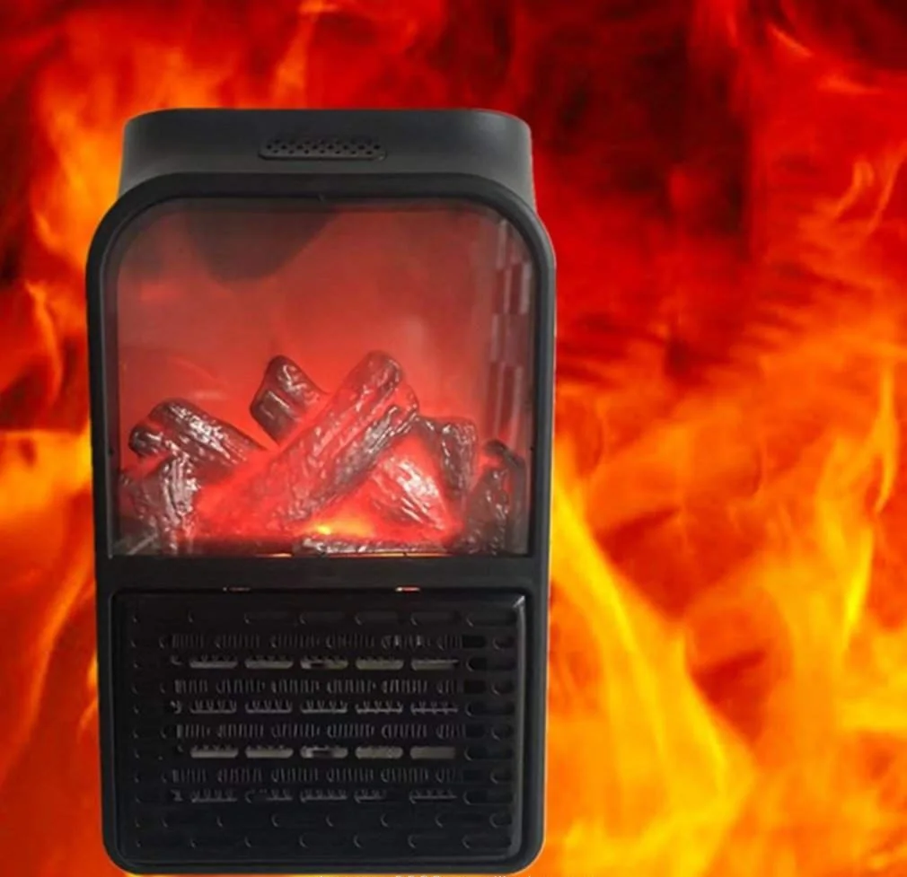 Бытовой портативный мини-обогреватель имитирующий быстрый нагрев