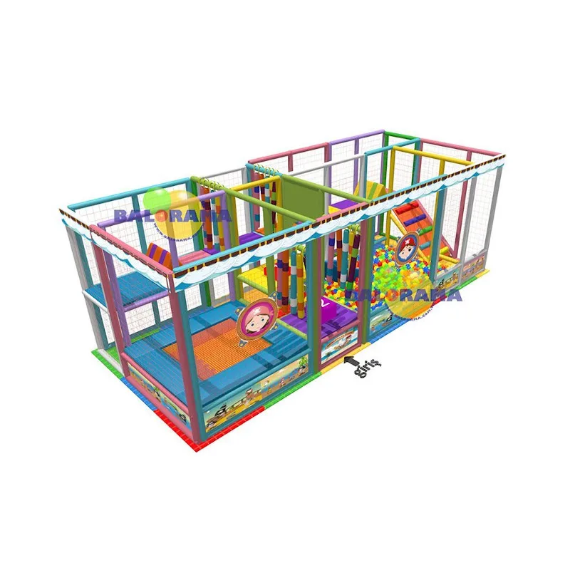 Pirates Island Indoor Softplay Playground 7x3x2.3m