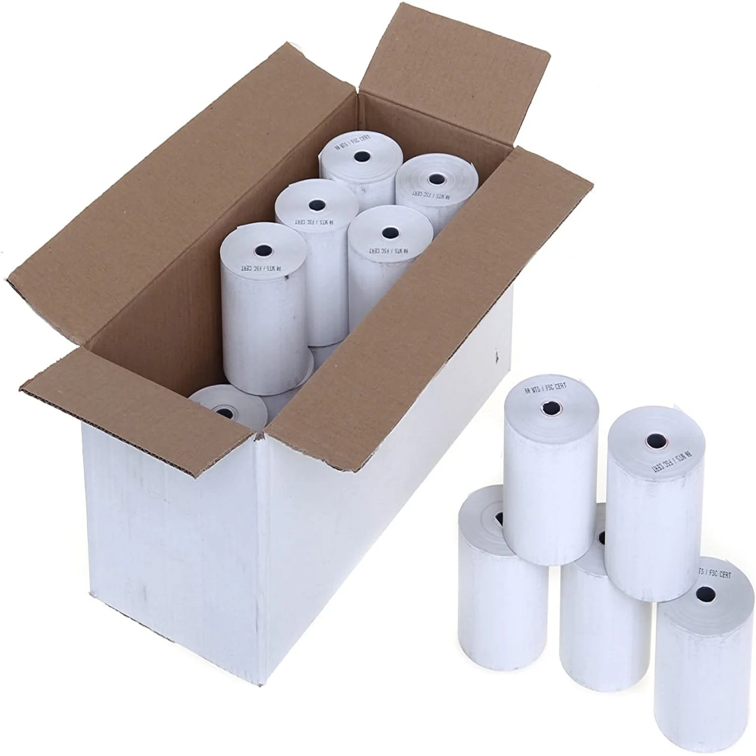 
Hot selling smooth Thermal Paper rolls 80x80 and other sizes 