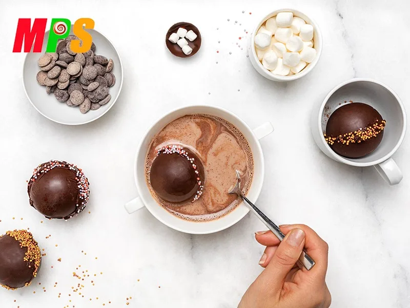 Chocolate Cocoa Bomb with marshmallow filled for sale