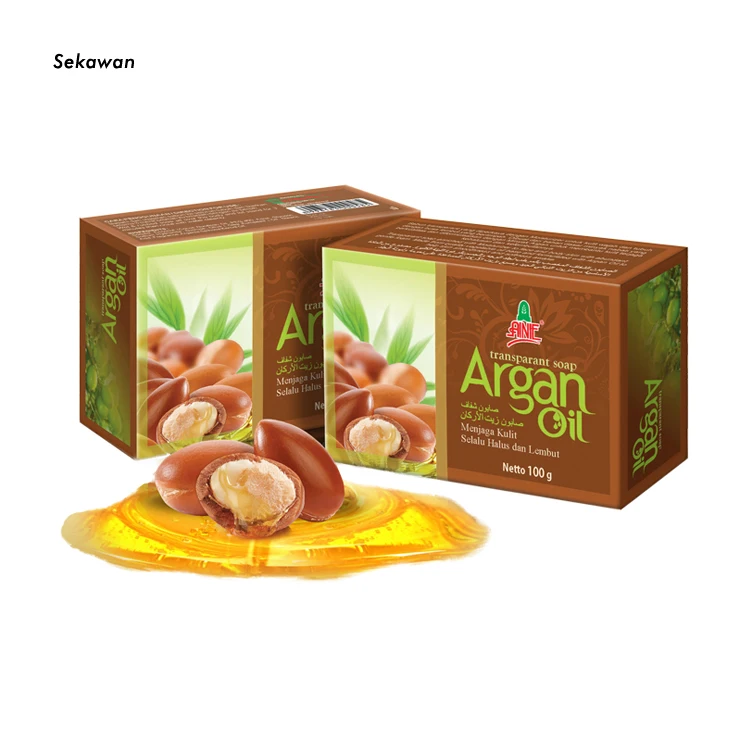 Direct Factory Hot Sale Pure Natural Organic Luxury Handmade Argon Oil Transparent Bar Soap at Low Market Price