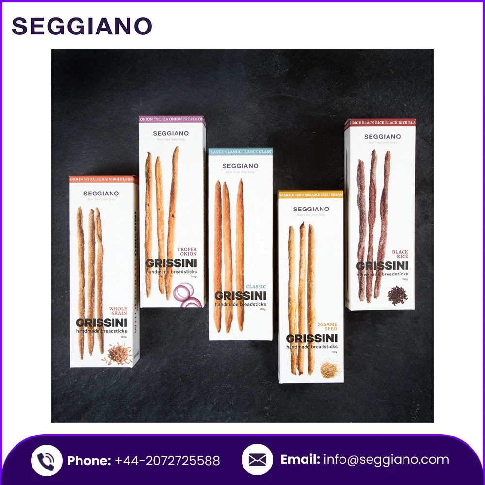 Best Quality 2021 Hot Sale Seggiano Tropea Onion Grissini 150g