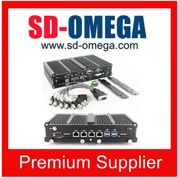 SD3600-V4 Intel Core i7-3517UE Гибридный Мобильный видеорегистратор для систем видеонаблюдения с бортового компьютера