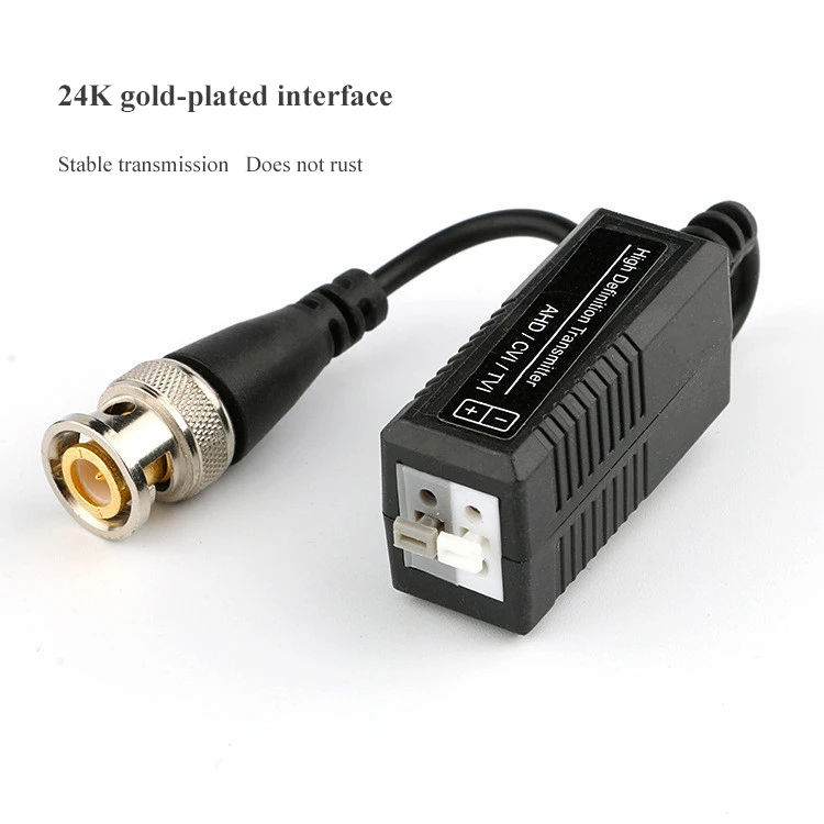 1080P BNC Видео балун пассивная CCTV витая пара кабель передатчика UTP для камеры 2MP AHD/CVI/TVI/CVBS