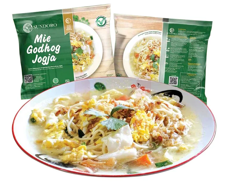 Wholesale High Quality SUNDORO Indonesian Traditional Jogja Instant Noodle 80g per Bag