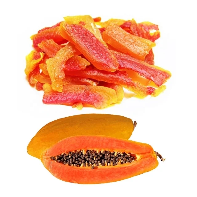 Vietnamese Dried Fruits Crispy Dried Papaya Slices Factory Fair With Cheap Price - FruitBuys Vietnam