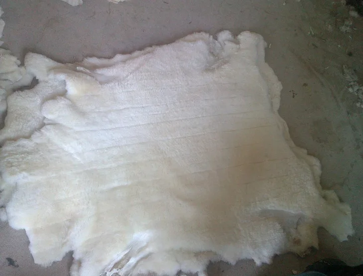 100% Real Shearling Sheepskin Lining/ Shearing Sheep Skin Rugs