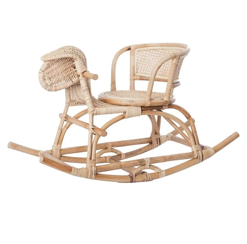 Rattan Baby Rocking Chair for Kid,  Rattan furniture product for baby , Rattan Rocking Ram