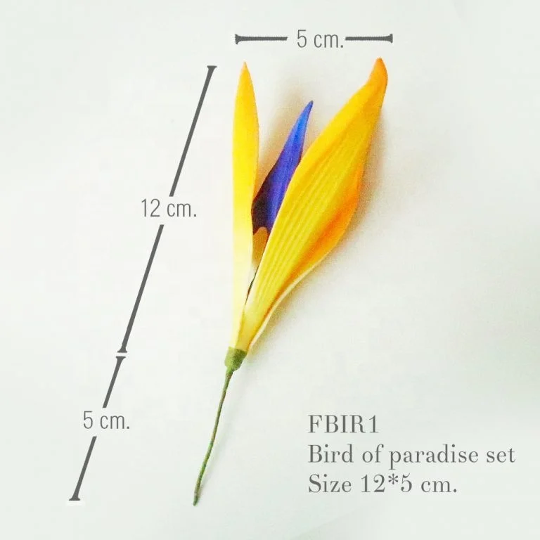 Гавайская птица из вспененного этилвинилацетата ручной работы райский цветок с распылителем специального цветного узора головка цветка и наушник