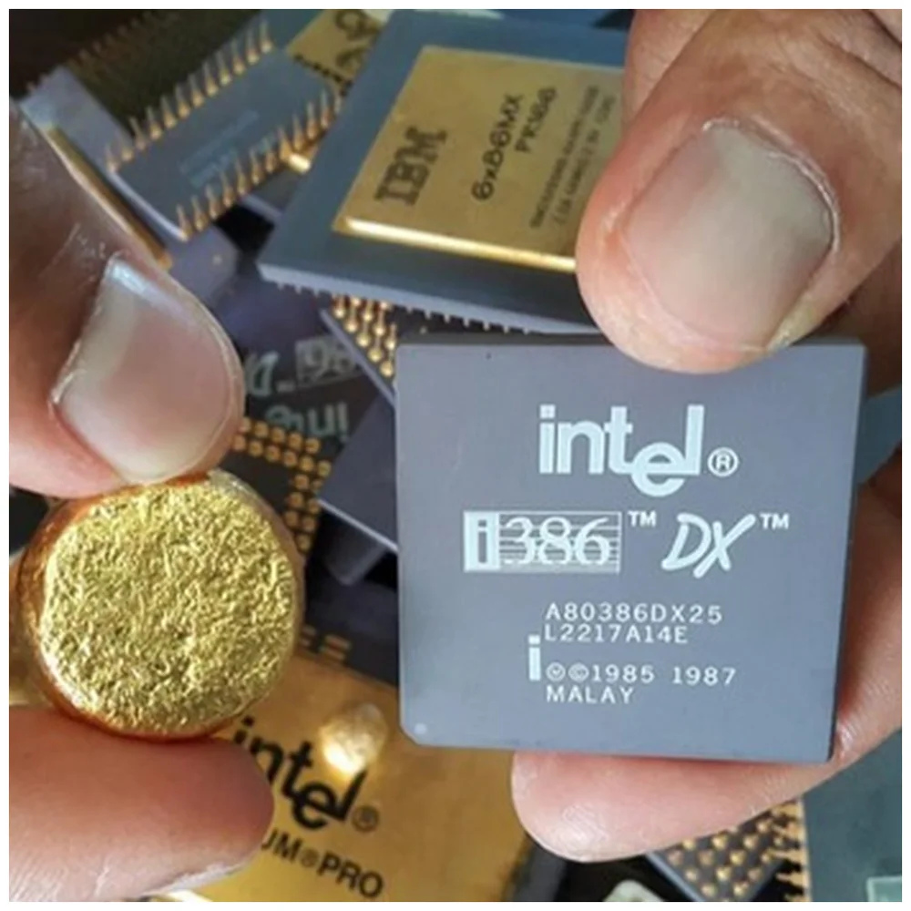 
Cheap Price Intel Pentium Pro Ceramic CPU Processor Scrap with Gold Pins 