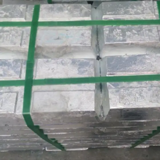 High Quality 99.995% Zinc Alloy Ingot for Electroplating Ready For Export!