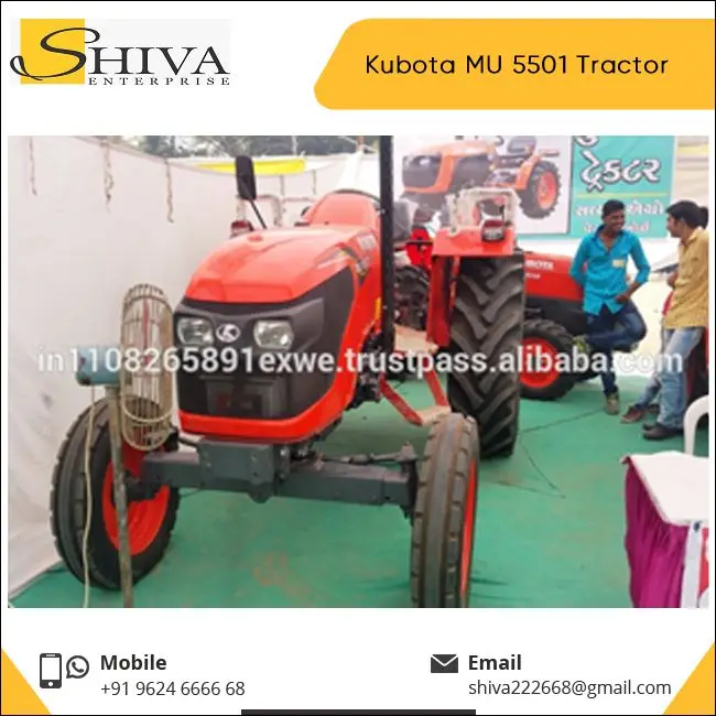 Newest Multi Functional Kubota MU5501 Farm Tractor Exporter