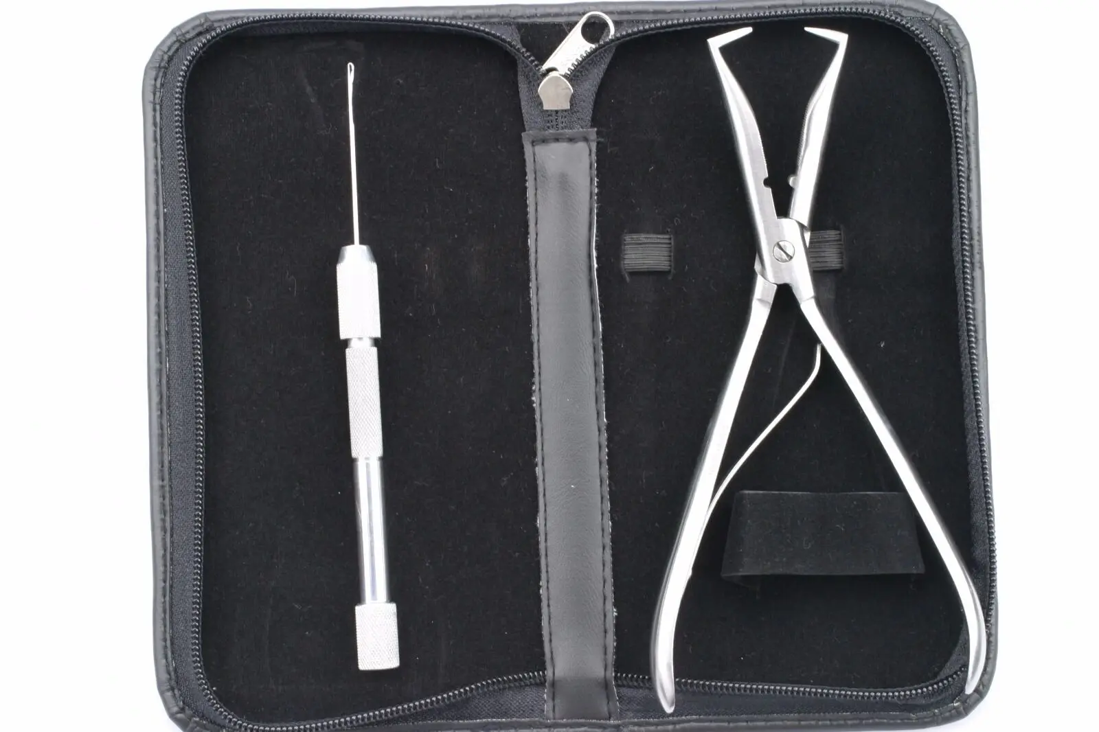 hair extension tools 2 in 1 pulling needles micro beads combo plier