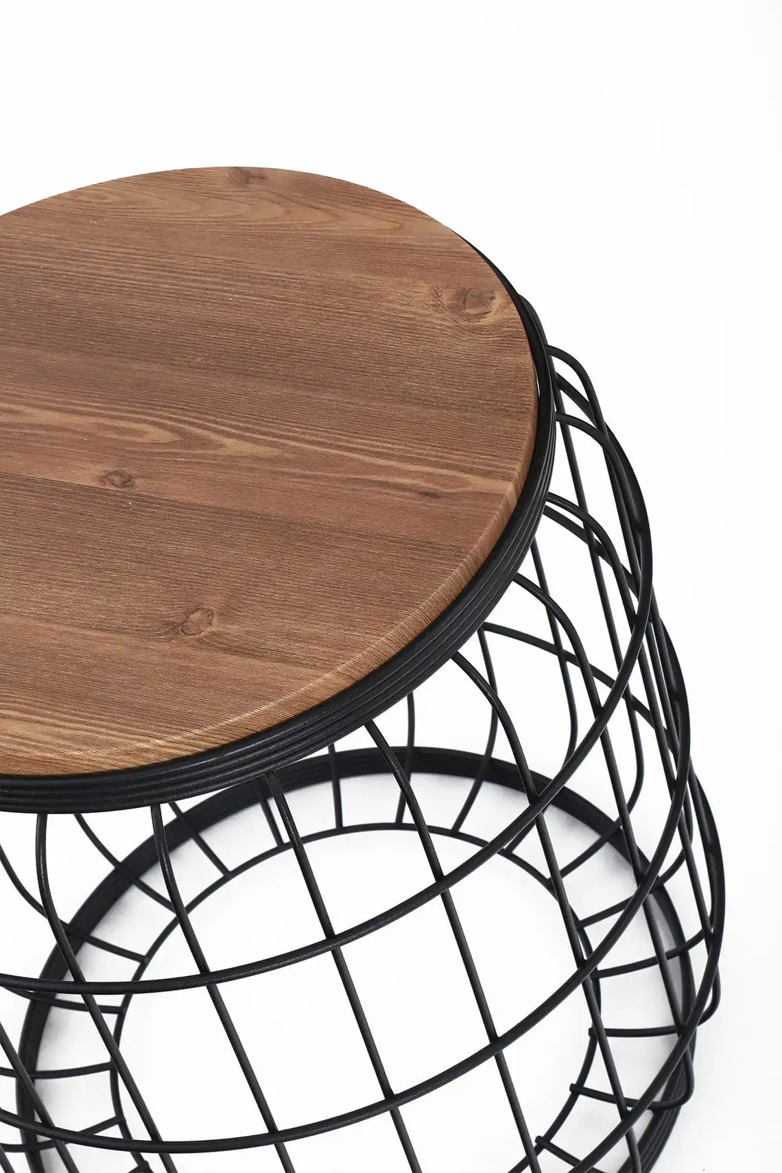 Современный деревянный журнальный столик клетка железные ножки лучший для домашнего декора металлическая мебель Сделано в Индии боковой стол офисный Декор