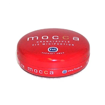 
small round aluminium metal tin can box for cosmetic 