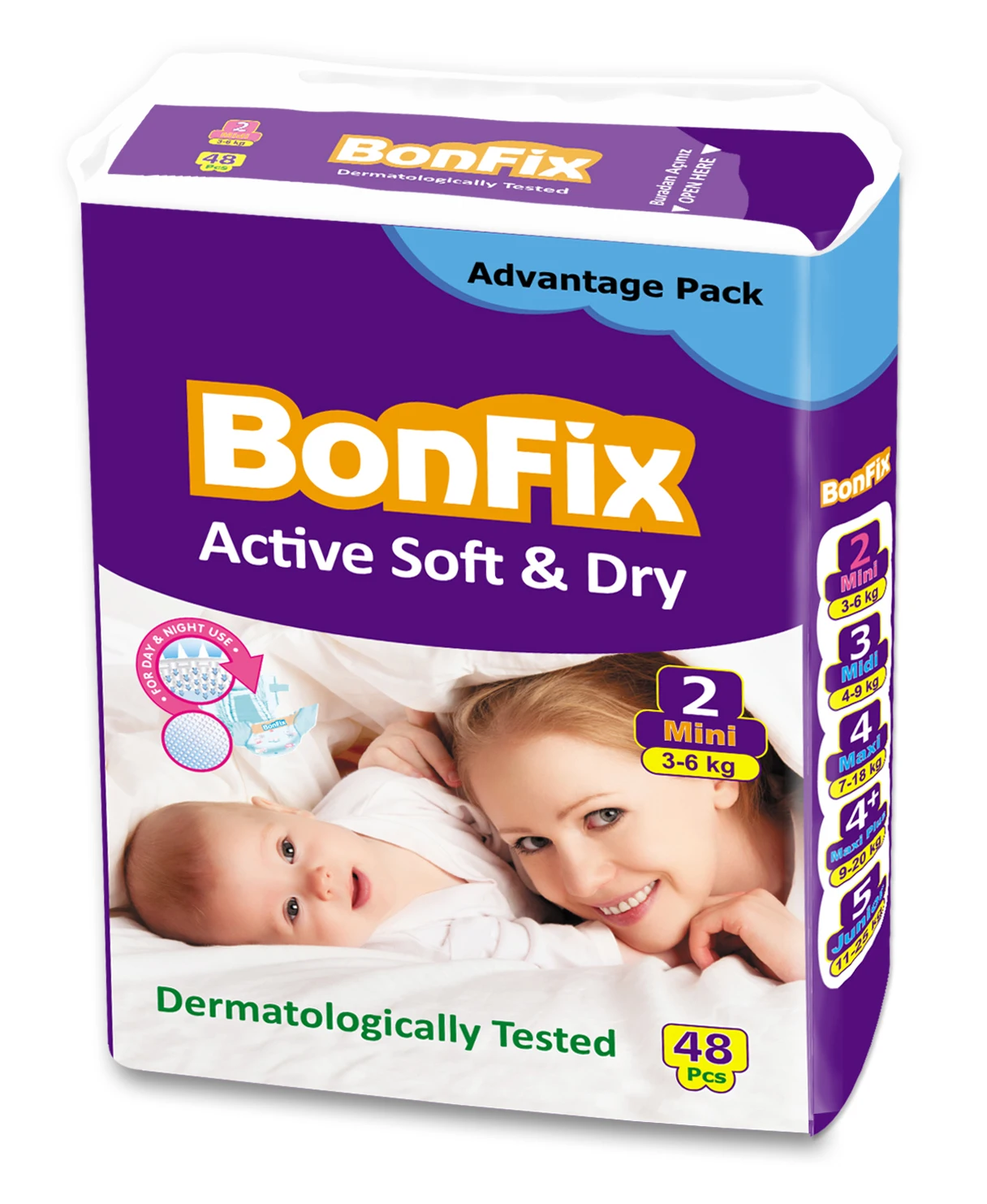 BONFIX BABY DIAPERS MINI MANUFACTURER FROM TURKEY
