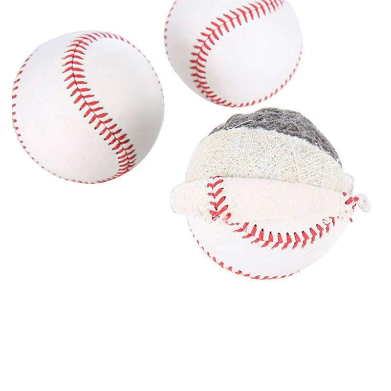 Бейсбольные мячи с логотипом на заказ, недорогие прочные бейсбольные мячи из кожи высшего качества с логотипом официальной команды на заказ