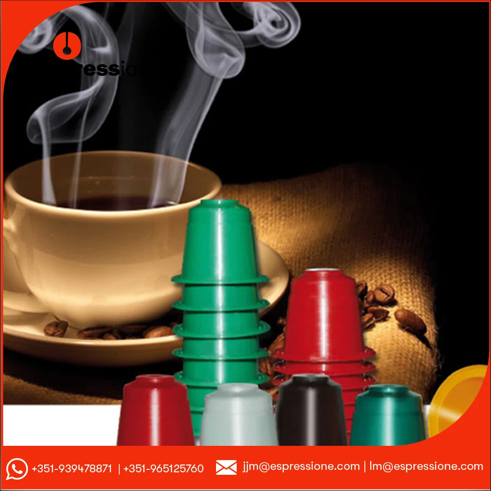 Nespresso Empty Capsules Durable High Quality Nespresso Coffee Capsules - Oxygen Barrier Empty Compatible Plastic Capsules
