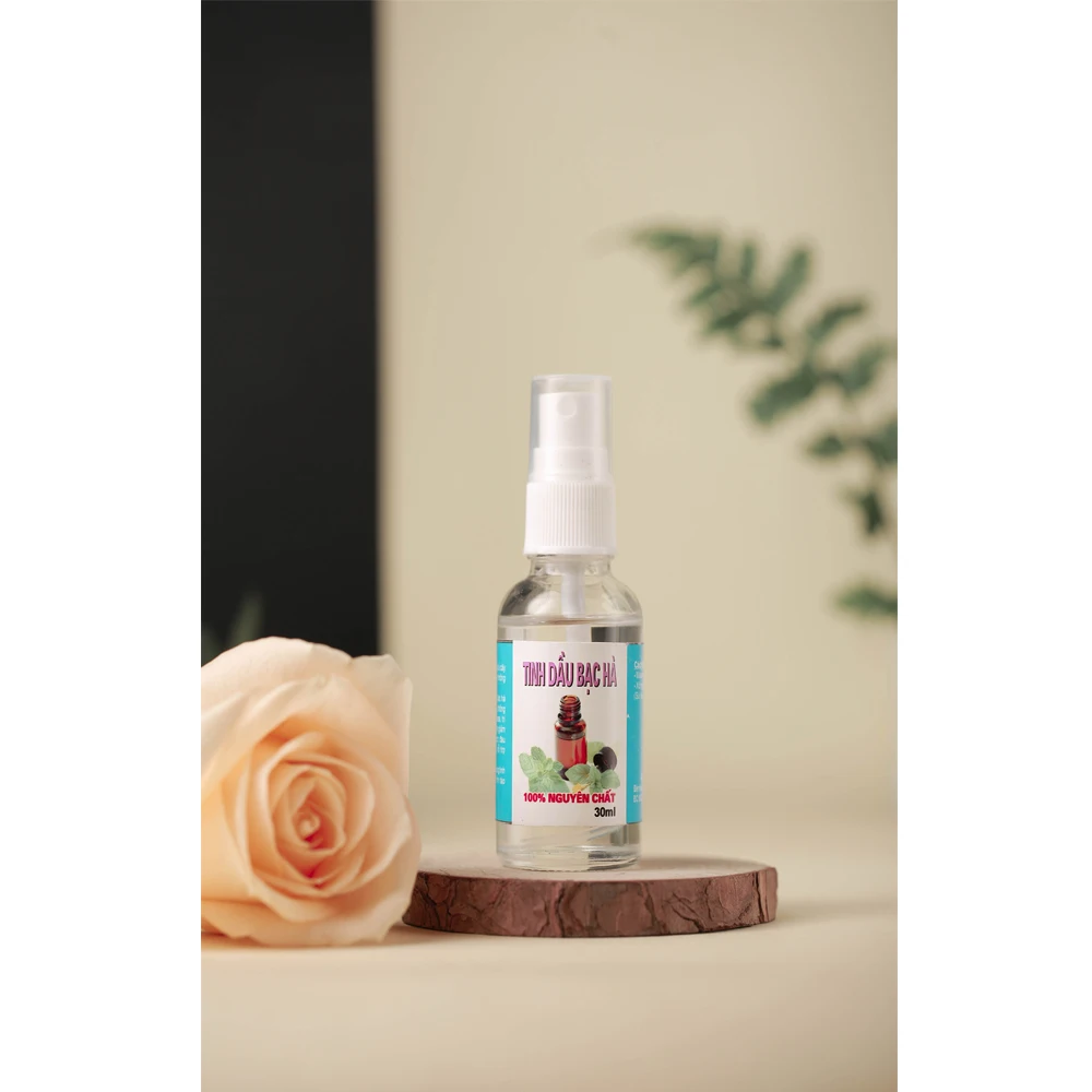 
Mint Essential Oil, Air Refreshening and Anti Stress Fragrance, 100% from Nature (30mL) 