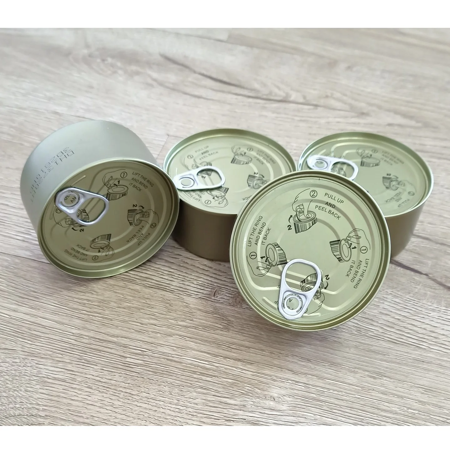 Bulk Exporting EMTY Tuna Can Two-Piece Metal Tin with Variety Volume for Vietnam Candle Tea Coffee Matcha Powder