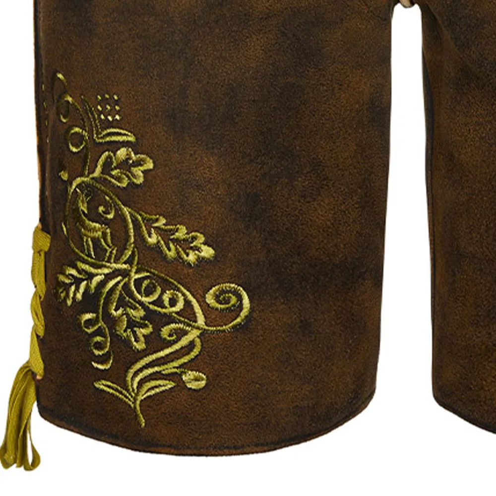 
Lederhose / Supplier Bavarian Garments / Trachten Shorts / Lederhosen / Genuine Suede Leather Pant 