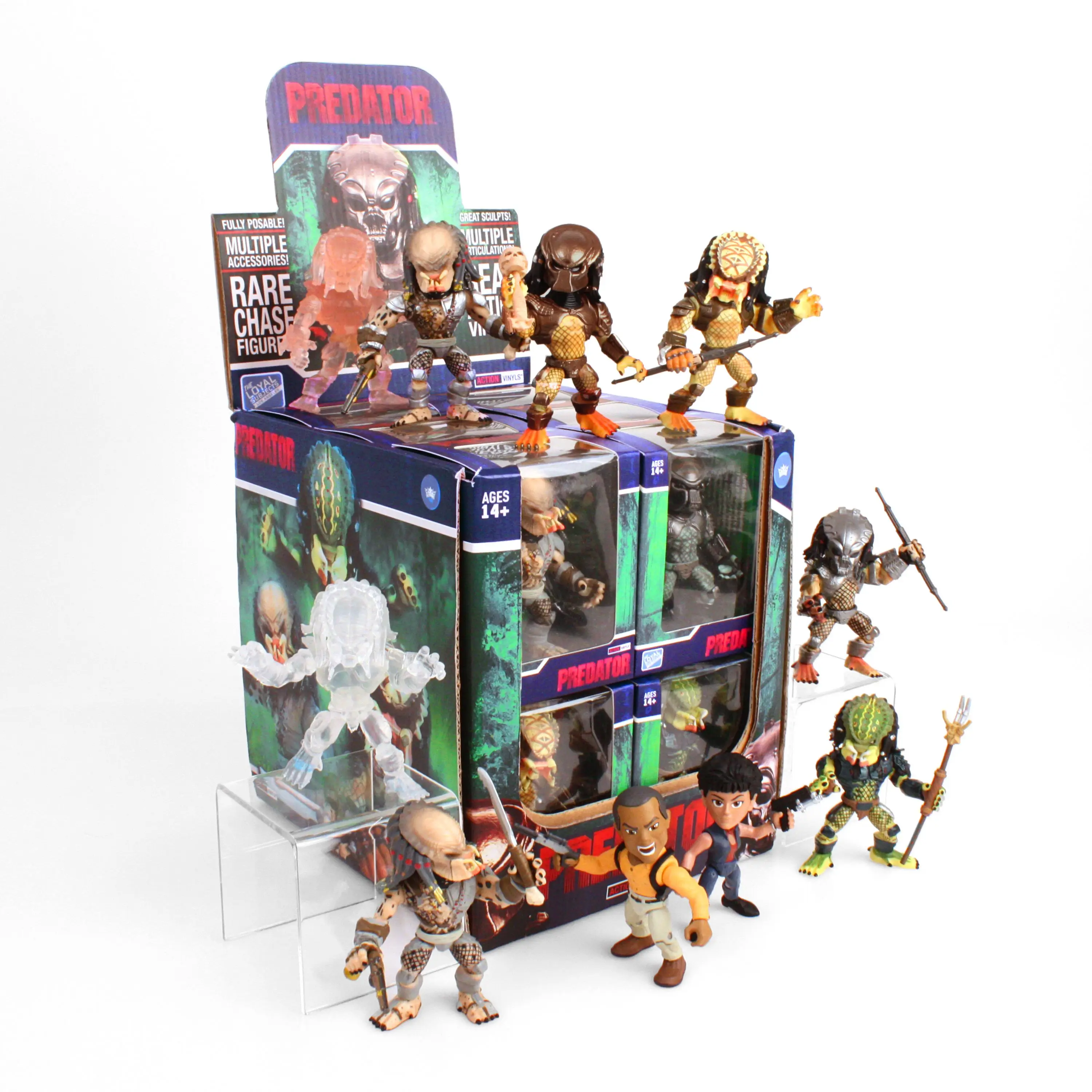 
США, верные субъекты, высокое качество, размер 3,2 дюйма, виниловый продукт Predator Action 