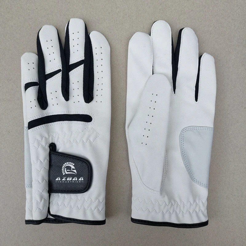 Premium touch branded quality  quality breathable sheepskin leather foot joy golf gloves right handed