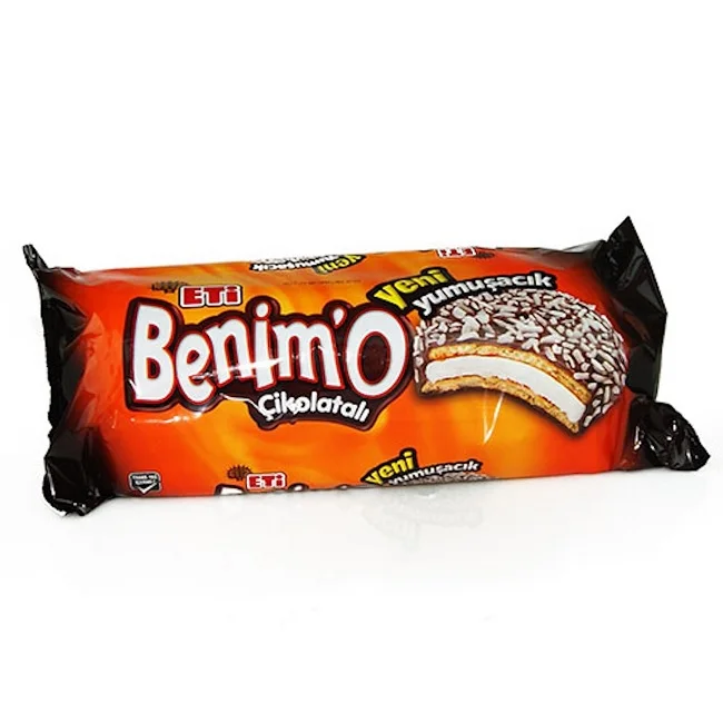 Печенье ETI убенимо бенимо с шоколадным покрытием кокосовый Зефир