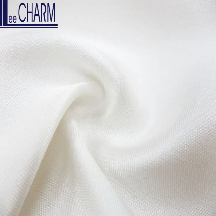 LC20309 Taiwan 100 Polyester Fabric Mikado Twill Fabric