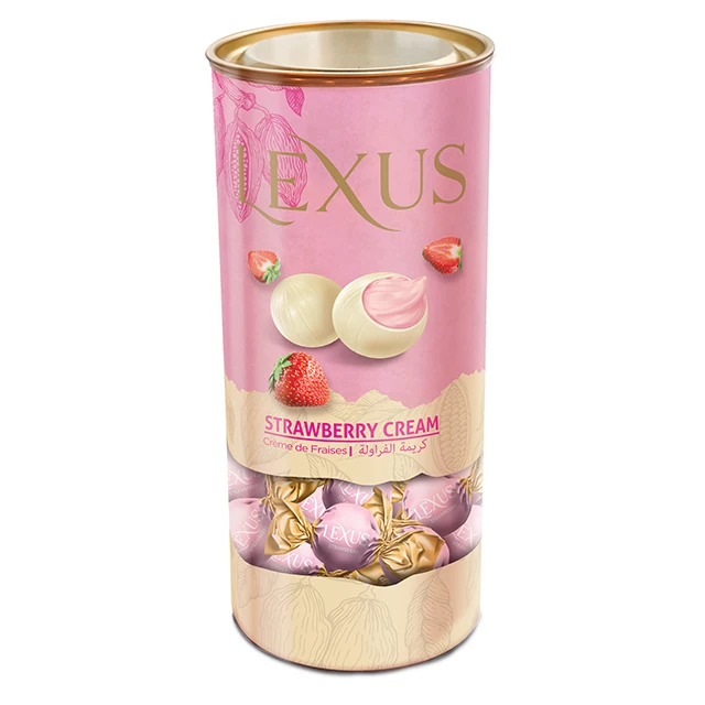Premium Quality Candy Chocolates and Sweets Filled Hazelnut Cream 500g  Halal ISO Certified Wholesale Sweet Gift Box Valentines