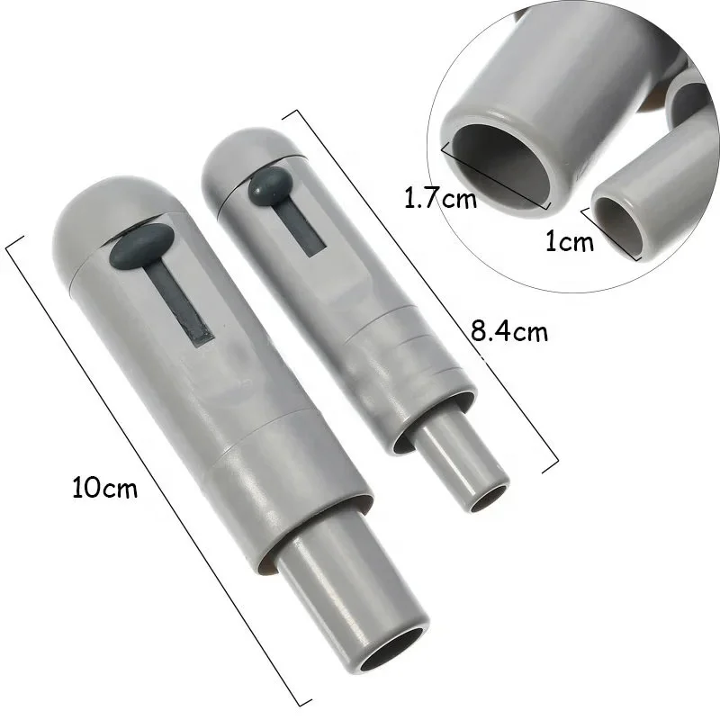 Dental Suction Tube Convertor Saliva Ejector Adjustable Adaptor Lever Valve
