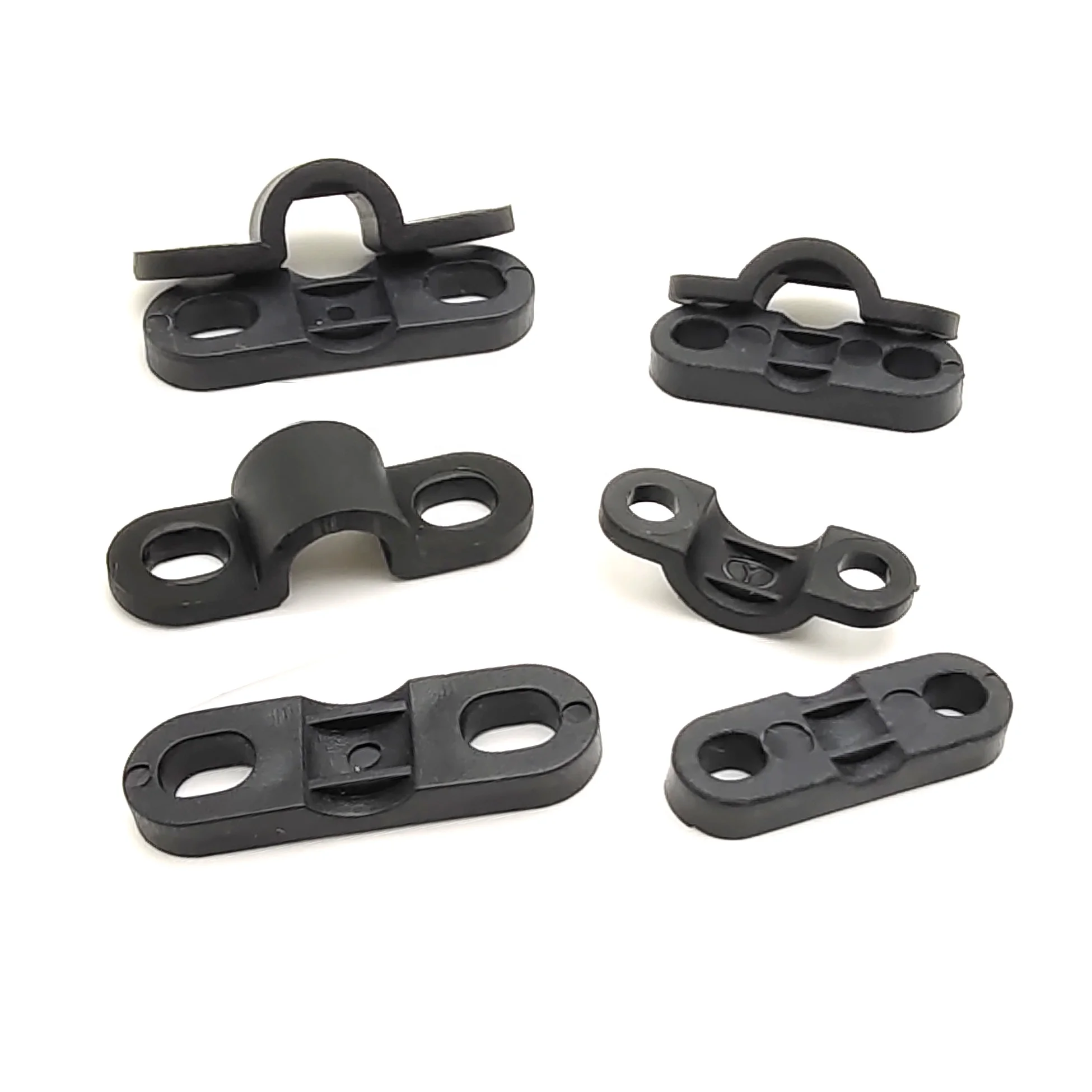 6mm bridge cable holder clips 18mm screw hole center to center distance cable clamps lighting strain relief cable clips