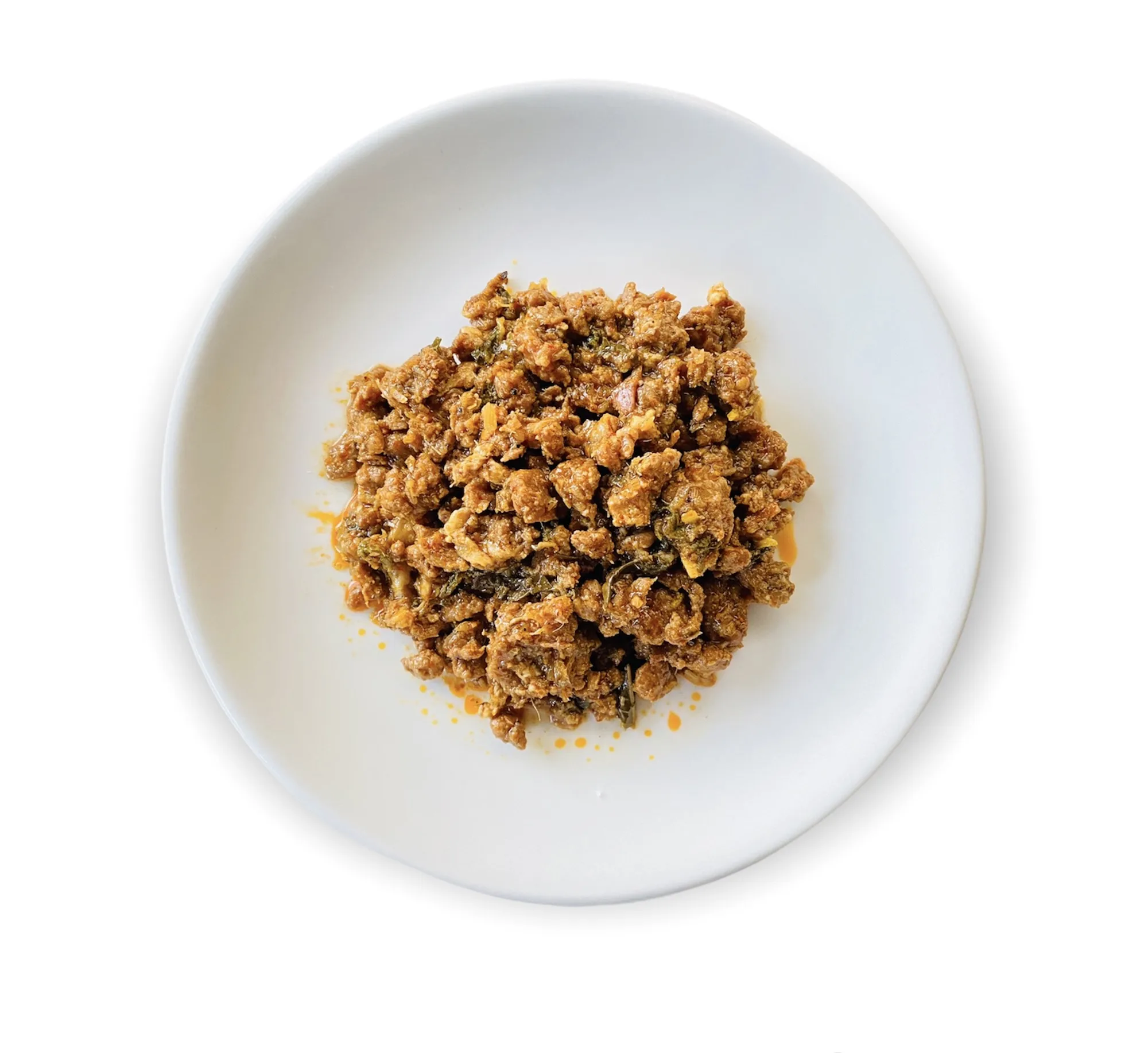 Thai Style Food  Larb  Moo Food Made From Pork