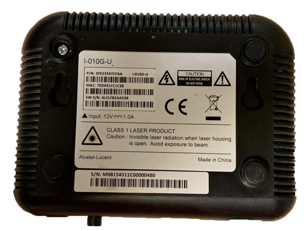 Alcatel Nokia G-010G-P GPON ONT