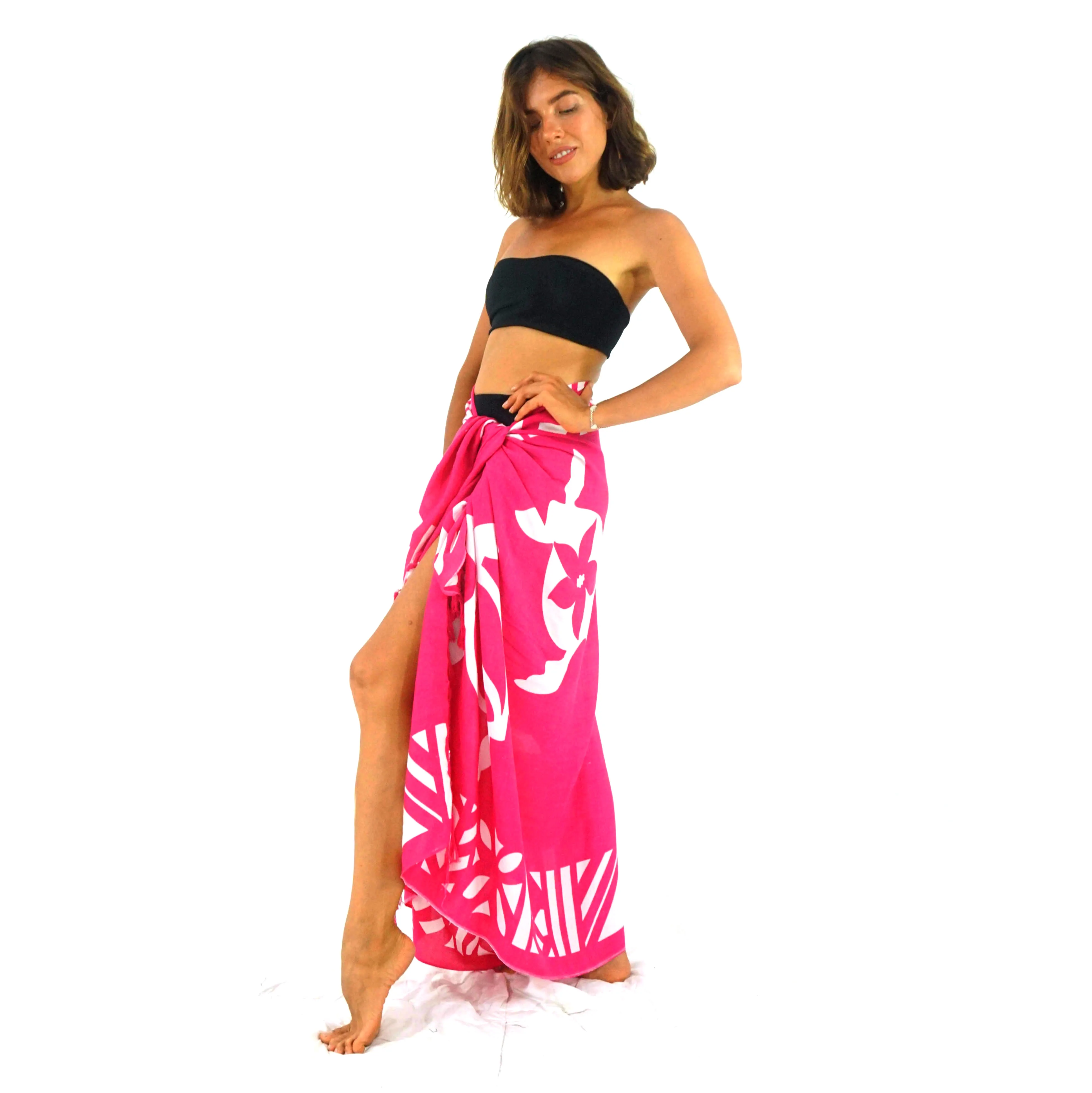 Sarong Animal Print Hawaiian Sarong Pareo Sarong Beachwear Cover Up 100% Rayon PR055-002R2