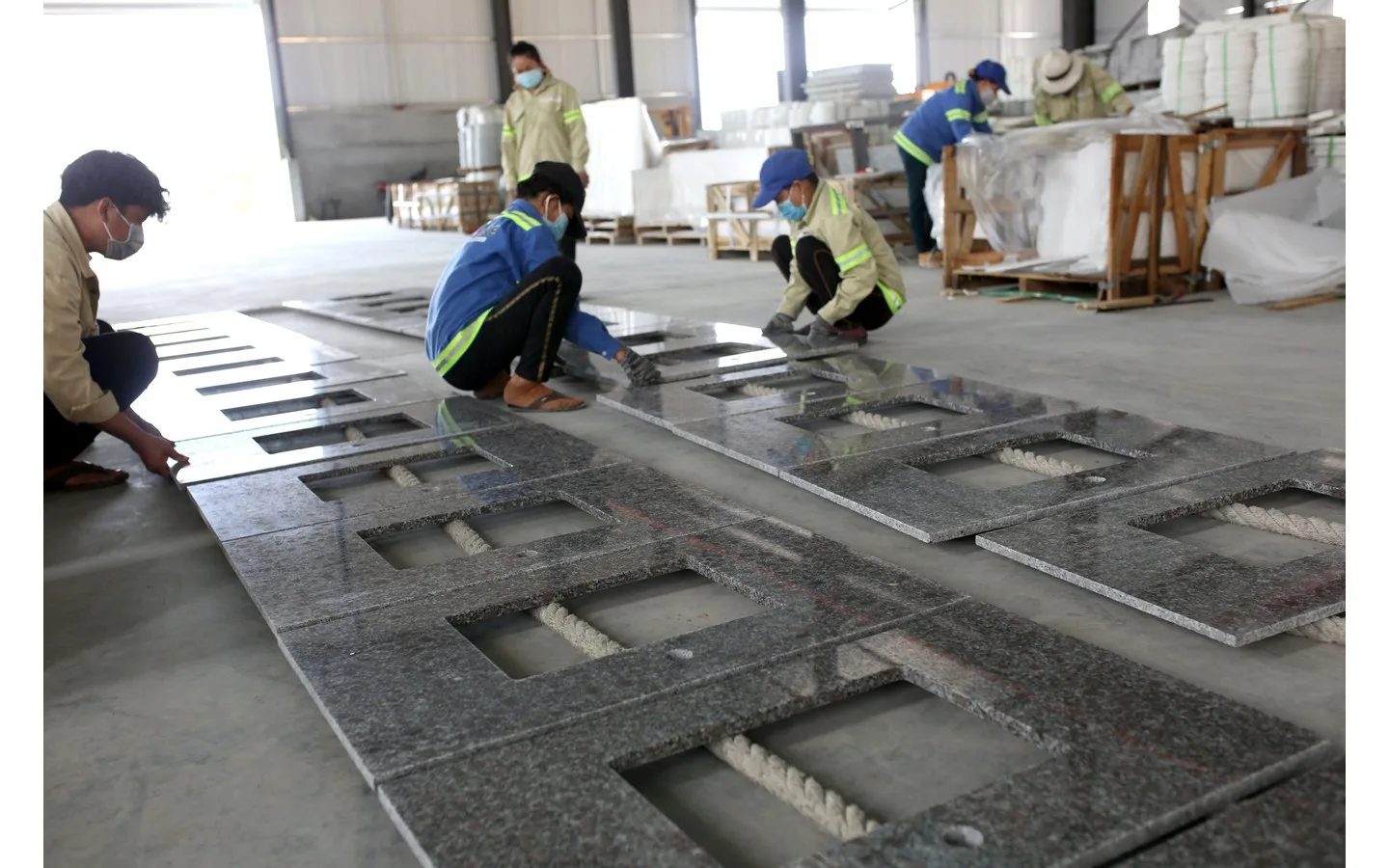Vietnam granite cut to size countertop sparkle white quartz stone worktop/kitchen countertop/ bench top