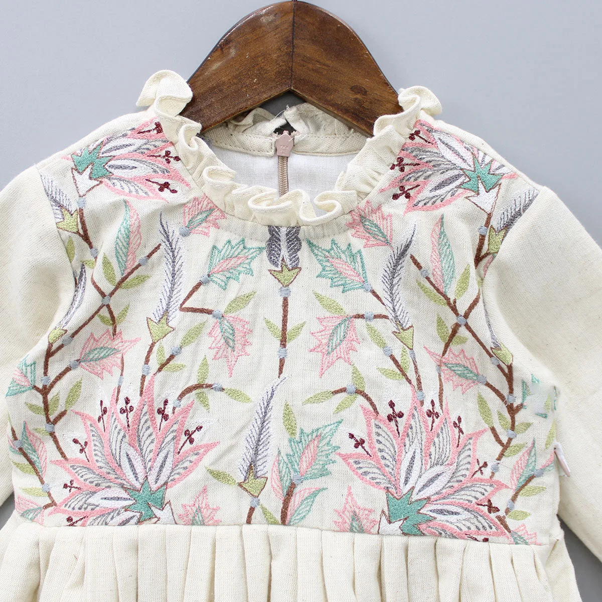 Ultimate Indian Stylish Girls Kids Wear Thread Sequin Embroidered Silk Top Patiala Punjabi Style Dhoti Half sleeves Cotton Top