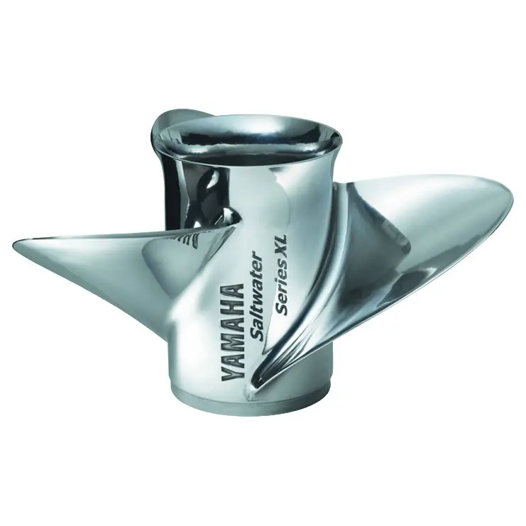 Морской Пропеллер серии XL для соленой воды, нержавеющая сталь, 3 лопасти, диаметр 16,25 дюйма, 19 шагов, X 6AW-45972-00, для Yamaha F350AETX