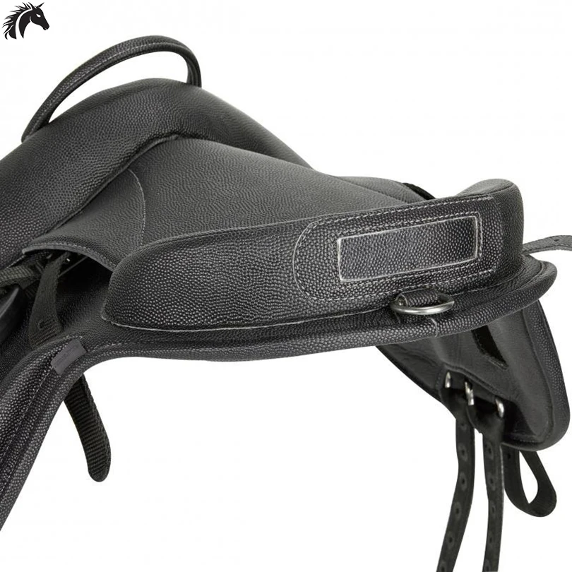 Professional style western endurance treeless training leather horse riding saddles for racing