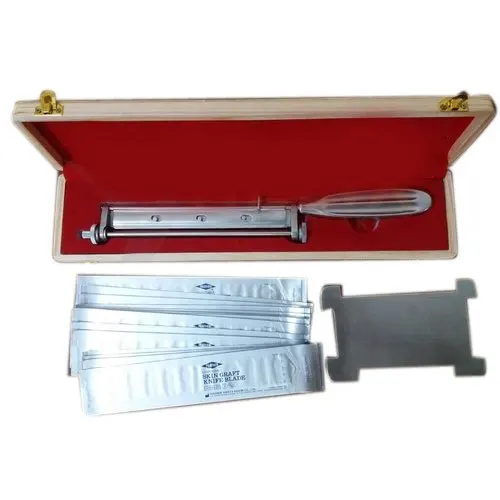 High Quality Dermatomes Skin Graft Blades Wooden Box Ce Customized PK Manual 2 Years Stainless Steel,steel 500 PCS