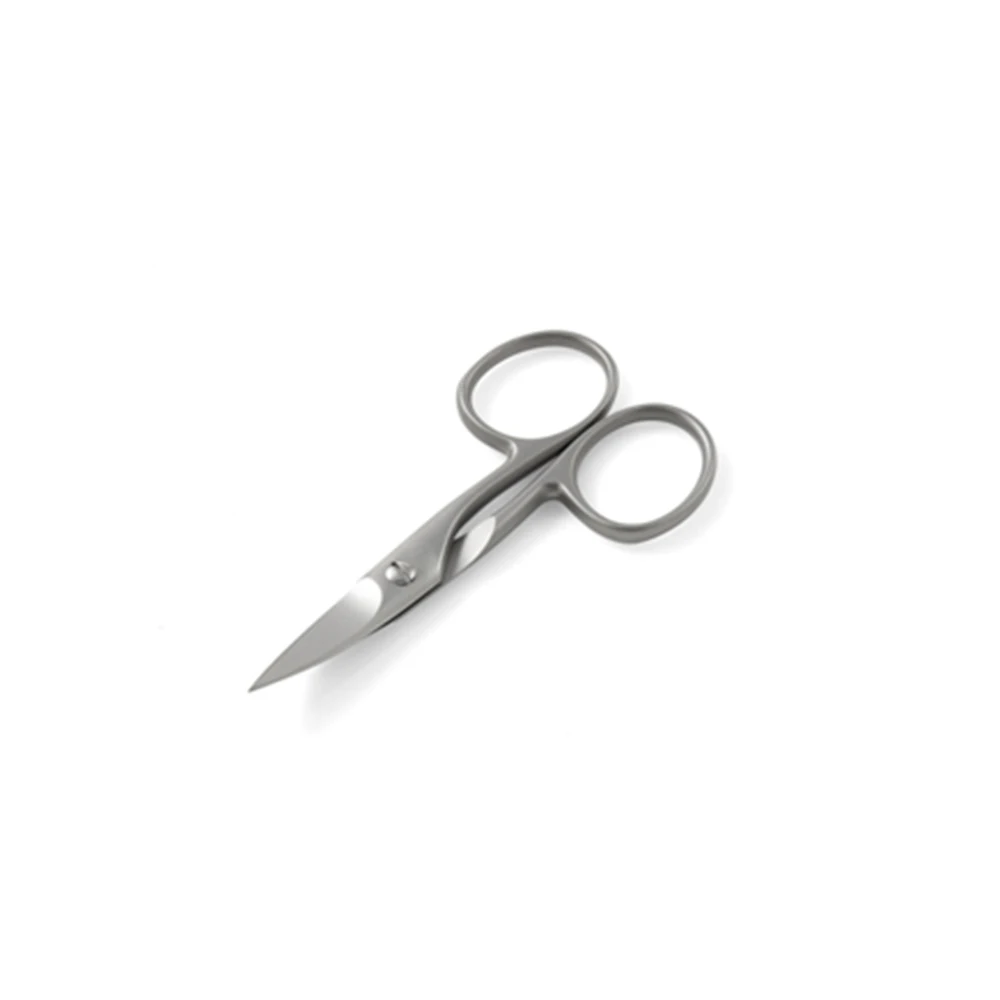 Stainless Steel Eyebrow Scissors Mini Cuticle Scissors for Eyebrow Eyelash Face Hair Nail Gold Tip Japanese Steel Mini Scissors