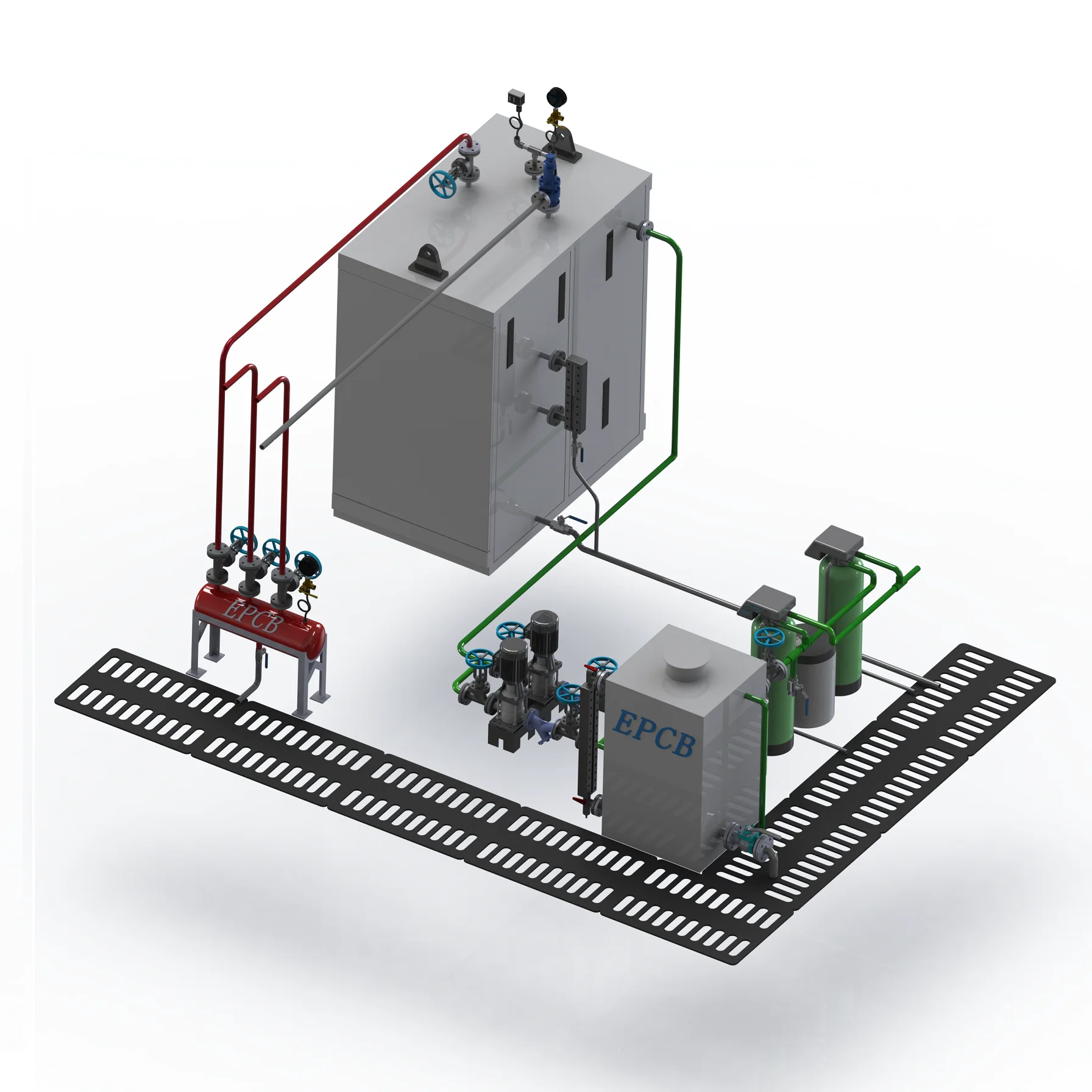  EPCB Stainless Electric Steam Generator In Paper