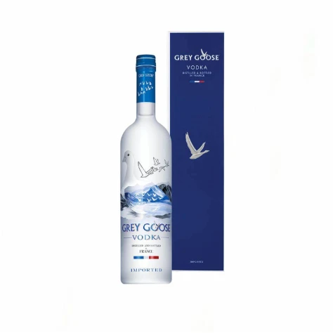 Роскошная ФРАНЦУЗСКАЯ ВОДКА Grey Goose 40% бутылка для спирта и водки 700