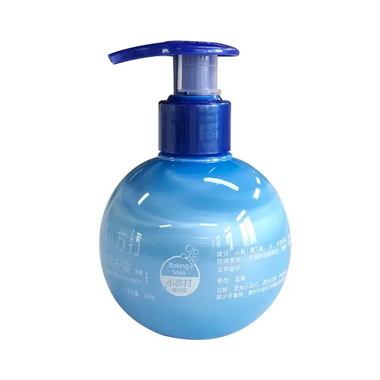 Hot Sale Blue PET Plastic Empty Liquid Soap Packaging Bottle Hand Sanitizer Pump Bottles Hand Wash Gel Bottle