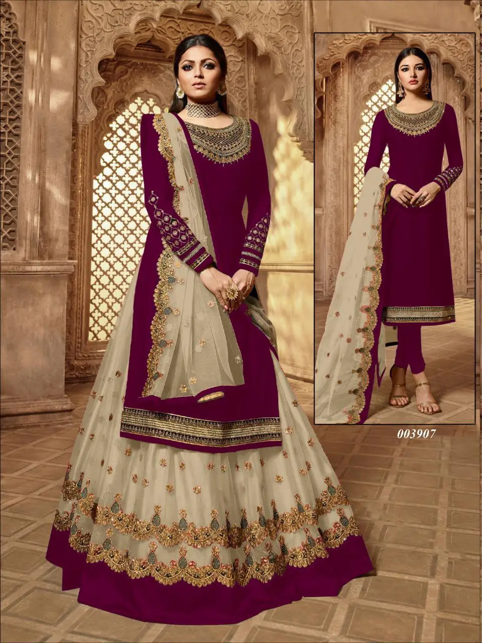 Latest Punjabi Sharara with Custom Size for Women, Exporter of Designer Sharara for women Based in India By Royal export